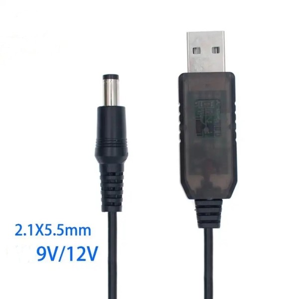 Кабель живлення WinWin USB - DC 5.5x2.1 9V