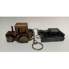Брелок «Трактор тягне танк»
