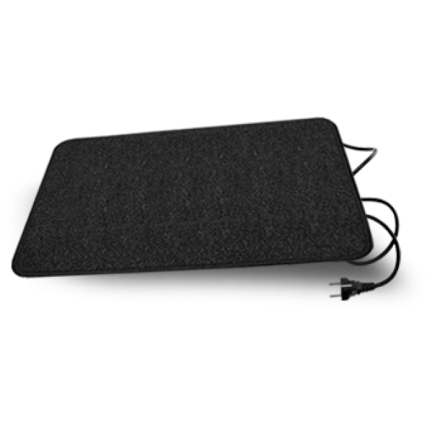 Килимок з підігрівом 550х300 мм 35 Вт чорний