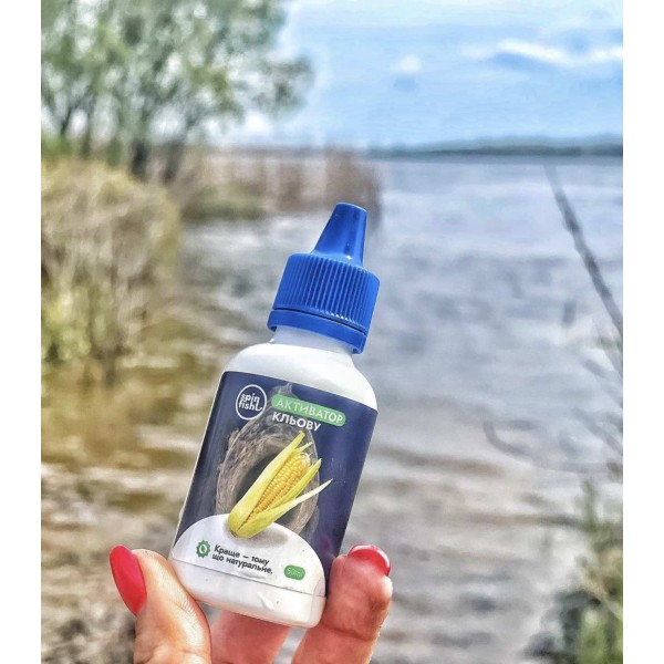 Натуральний активатор клювання «Spin and Fish» Кукурудза, 50 мл