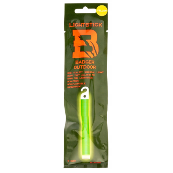 Хімічне джерело світла Badger Outdoor на 12 годин жовтий