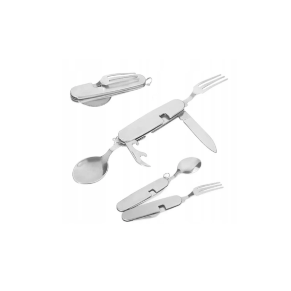 Ніж складаний з вилкою та ложкою